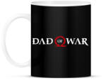 printfashion Dad of war - Bögre - Fekete (18421218)
