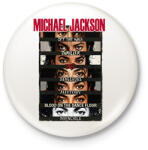 printfashion Michael Jackson evolution - Kitűző, hűtőmágnes - Fehér (18482232)