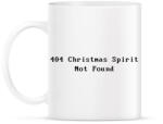 printfashion 404 Christmas Spirit Not Found - Bögre - Fehér (18054761)