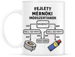 printfashion Apa egy mérnök - Bögre - Fehér (18414419)