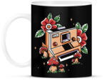 printfashion Retro kamera - Bögre - Fekete (17880361)