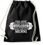 printfashion Csak azért is megcsinálom fehér - Sportzsák, Tornazsák - Fekete (18200895)