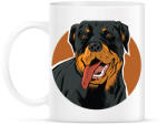 printfashion Rottweiler - Bögre - Fehér (17994917)