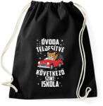 printfashion óvoda teljesítve autos - Sportzsák, Tornazsák - Fekete (18339473)