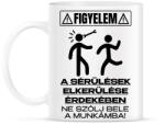 printfashion Ne szólj bele a munkámba - Bögre - Fehér (18222472)