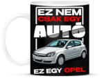 printfashion ez nem csak egy autó ez egy opel - Bögre - Fekete (18244835)