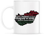 printfashion Magyarország minta - Bögre - Fehér (18157072)