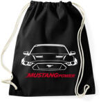 printfashion Mustang power - Sportzsák, Tornazsák - Fekete (18475049)