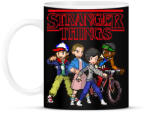 printfashion Stranger things 8 bit - Bögre - Fekete (18105637)