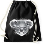 printfashion Koala - Sportzsák, Tornazsák - Fekete (17972709)