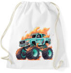 printfashion Monster truck - Sportzsák, Tornazsák - Fehér (18030355)