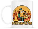 printfashion Everything is fine - Bögre - Fehér (18452899)