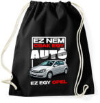 printfashion ez nem csak egy autó ez egy opel - Sportzsák, Tornazsák - Fekete (18243956)