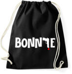 printfashion Bonnie Clyde páros póló - Bonnie - Sportzsák, Tornazsák - Fekete (18110302)