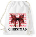 printfashion Stranger Christmas - Sportzsák, Tornazsák - Fehér (17878523)