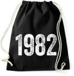 printfashion 1982 - Sportzsák, Tornazsák - Fekete (18251617)