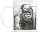 printfashion Gorilla - Bögre - Fehér (17934269)