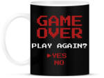 printfashion Game over - Bögre - Fekete (18205403)