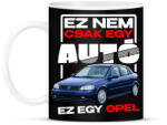 printfashion ez nem csak egy autó ez egy opel 2 - Bögre - Fekete (18249495)