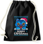 printfashion Derpy Christmas - Sportzsák, Tornazsák - Fekete (17951085)