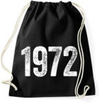 printfashion 1972 - Sportzsák, Tornazsák - Fekete (18247037)