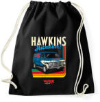 printfashion SWQK Hawkins hitmakers! - Sportzsák, Tornazsák - Fekete (18080378)
