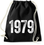 printfashion 1979 - Sportzsák, Tornazsák - Fekete (18248744)