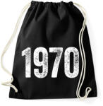 printfashion 1970 - Sportzsák, Tornazsák - Fekete (18242915)