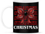printfashion Stranger Christmas - Bögre - Fekete (17875411)