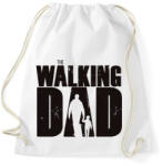 printfashion The walking dad - apa egy gyerekkel - Sportzsák, Tornazsák - Fehér (18441156)