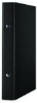 DONAU Caiet mecanic 2 inele 30 mm A5 negru (3718001PL-01)