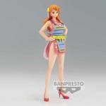BANDAI One Piece DXF The Grandline Lady Wanokuni Vol. 8 - Figurina Nami (15cm) (4983164193848) Figurina