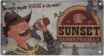 LexShop Fallout - Sunset Sarsaparilla distressed sign (5060662461729) Figurina