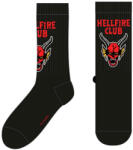 Heroes Inc Sosete Stranger Things Hellfire Club - Marime S (5056688510848) Figurina