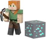 Mattel Minecraft Diamond Level Alex 14cm - Figurina Colectibila cu Accesorii Metalice (6947731055159) Figurina