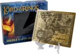 AAA Merchandise Lord of the Rings Middle Earth Gold Metal Map (5060914716195) Figurina