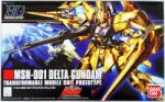 BANDAI HGUC 1/144 MSN-001 Delta Gundam Model Kit (4573102609700) Figurina