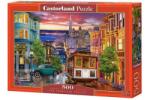 Castorland Puzzle 500 piese San Francisco Trolley 53391 (5904438053391) Puzzle
