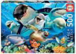 Educa Puzzle 500 piese Underwater Selfies 17647 (8412668176478) Puzzle