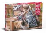 Timaro Puzzle 1000 piese Sit a Spell 30585 Cherry Pazzi (5903728730585) Puzzle