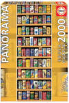 Educa Puzzle Panoramic 2000 piese Soft Cans 11053 (8411349110534) Puzzle