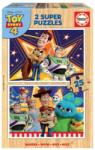 Educa Puzzle lemn 2x25 piese Disney Toy Story 4 18083 (8412668180833) Puzzle