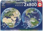 Educa Puzzle rotund 2x800 piese Terra Educa 19039 (8412668190399) Puzzle
