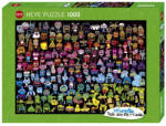 Heye Puzzle 1000 piese Doodle Rainbow Heye 29786 (4001689297862) Puzzle