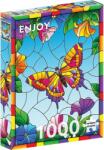 Enjoy Puzzle Puzzle 1000 piese Enjoy - Crystal Butterfly (2120) Puzzle
