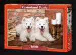 Castorland Puzzle 1000 piese Samoyed Puppies Say Hello Castorland 105137 (5904438105137) Puzzle