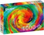 Enjoy Puzzle Puzzle 1000 piese Enjoy - Colorful Gradient Swirl (1236) Puzzle