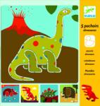 DJECO Sabloane Dinozauri, Djeco (BO-DJ08863)