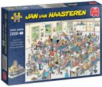 Jumbo Puzzle 2000 piese Jumbo Jan van Haasteren Can We Fix It (8721017607908) Puzzle