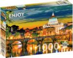 Enjoy Puzzle Puzzle 1000 piese Enjoy - Saint Peter’s Basilica, Vatican (5949194020737) Puzzle